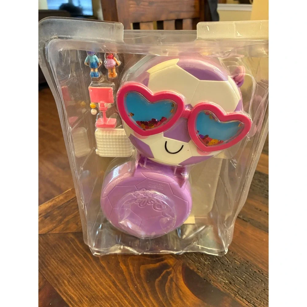 New Polly Pocket Soccer Squad Compact New In Package Dolls Kids Toy Hard To Find